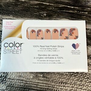 🎉 4 for $20 Color Street Nails-Floral Obligation